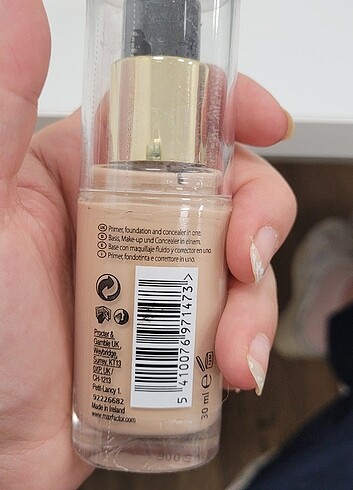 Max factor fondöten