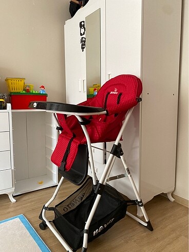Beden bordo Renk Bebek Yemek sandalyesi