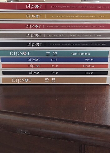 Dipnot dergisi 10 sayı