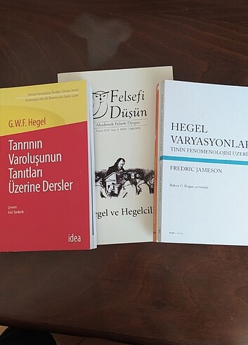 Hegel kitapları