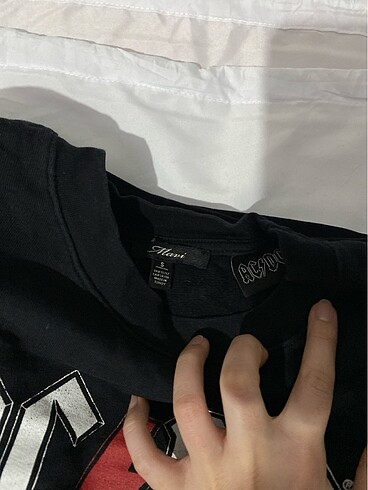 Mavi Jeans ac dc baskılı oversize sweatshirt