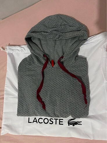 gri siyah benek detaylı sweatshirt