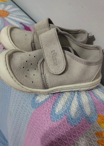 Vicco Erkek Bebek Gri Süet Ayakkabı