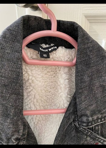 Gri Düğmeli Kolsuz Denim Ceket - Görsel 2