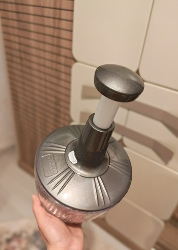 Gri Plastik Mutfak Doğrayıcı - Görsel 3