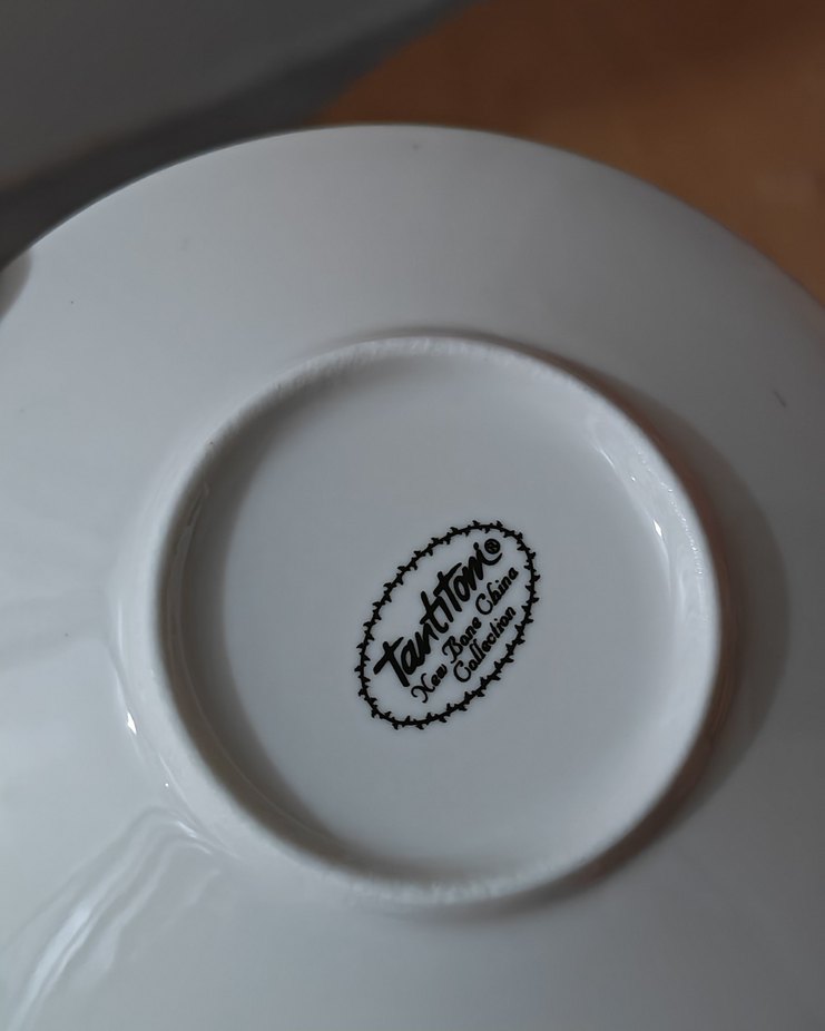 Beyaz Siyah Çizgili Altın Detaylı 2'li Fincan Seti - Görsel 4