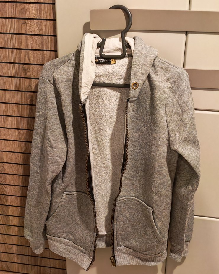 Erkek gri polar - Görsel 2