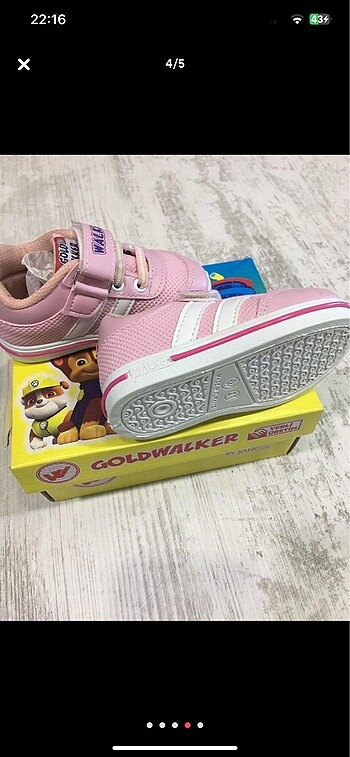 21 Beden pembe Renk 21 numara ayakkabı