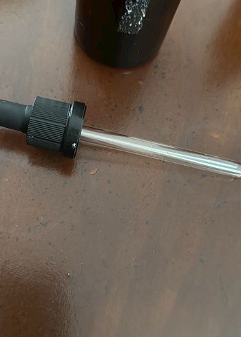 3 lü boş cam saç yüz serum şişeleri - Görsel 5