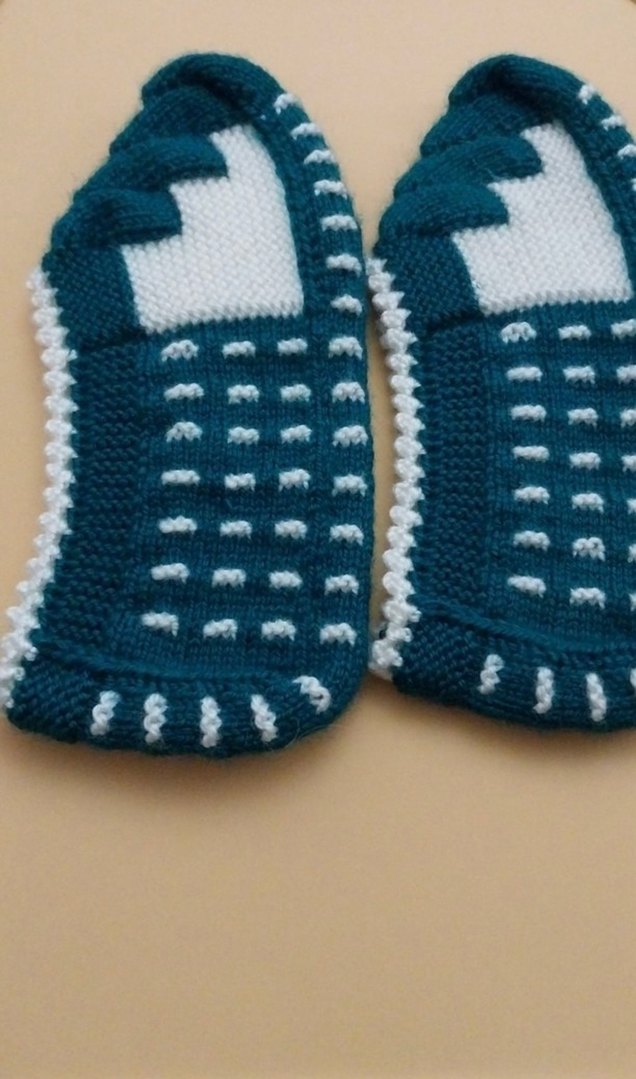 Nakışlı El işi Örgü Ev Patiği çeyizlik - Görsel 2