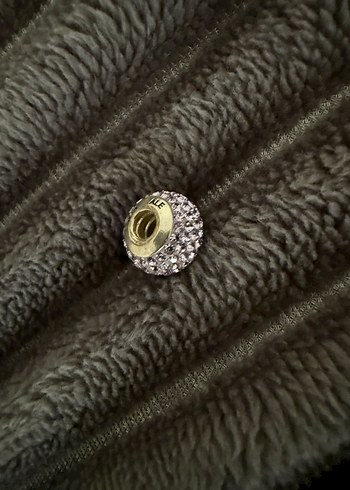 Pandora bileklik charm taşlı lila rengi - Görsel 2