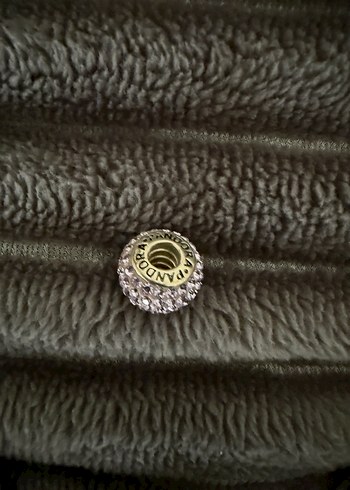 Pandora bileklik charm taşlı lila rengi - Görsel 4