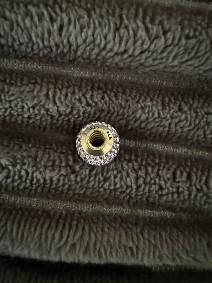 Pandora bileklik charm taşlı lila rengi - Görsel 3