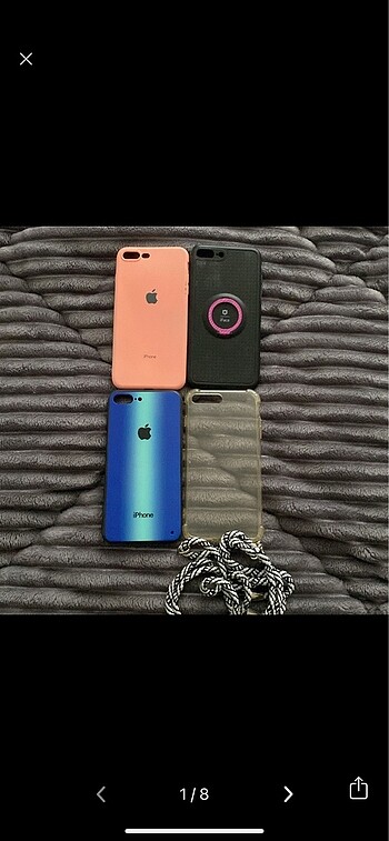 Toplu iPhone 7 Plus/8 Plus kılıf