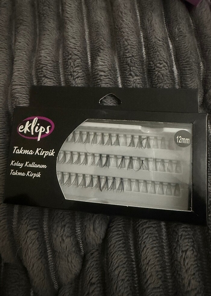 Eklips tekli takma kirpik seti - Görsel 4