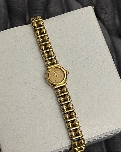 Seiko vintage altın renk kadın saat