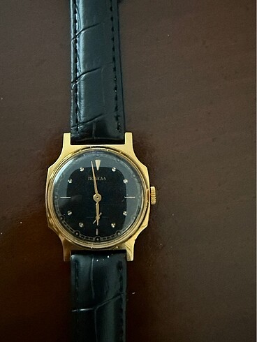  Beden Nobea kurmalı deri kordon Rus marka saat vintage 30 yıllık
