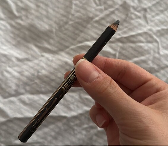 Fırçalı gri kaş kalemi kaş fırçası - Görsel 5