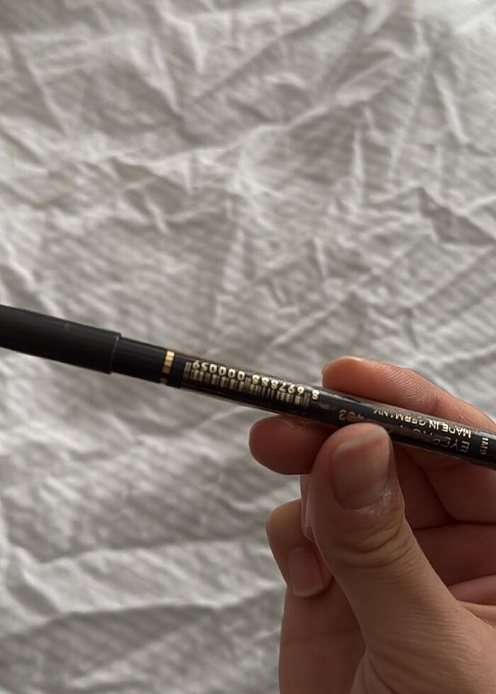 Fırçalı gri kaş kalemi kaş fırçası - Görsel 3