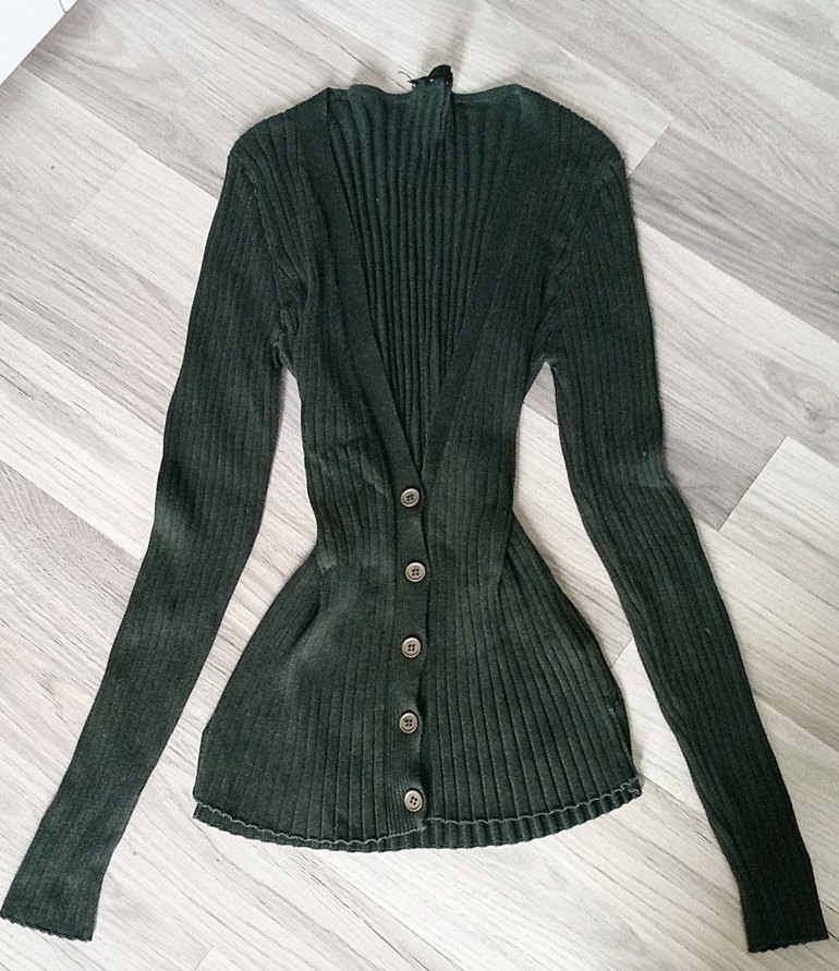 y2k ince tiriko hırka - Görsel 2