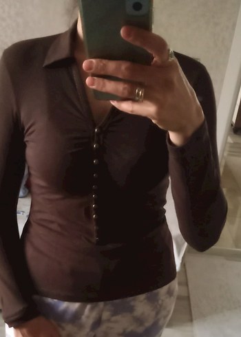 vitange kahverengi buluz - Görsel 3