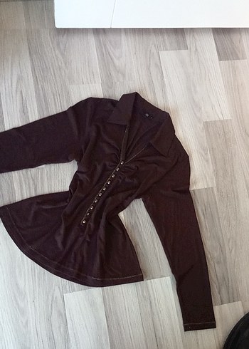 vitange kahverengi buluz - Görsel 6