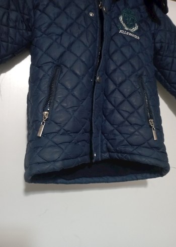 Erkek Çocuk Lacivert Kapitone Mont - Görsel 2