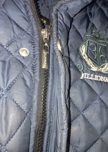 Erkek Çocuk Lacivert Kapitone Mont - Görsel 4