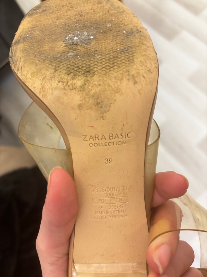 Bej Platform Topuklu Stiletto Kadın Ayakkabı - Görsel 5