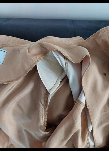 46 Beden camel Renk Nihle marka trenckot