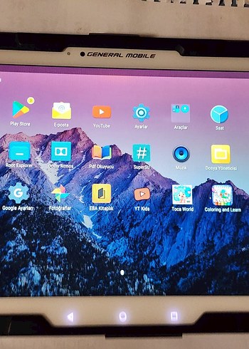 General Mobile e tab 5 tablet
