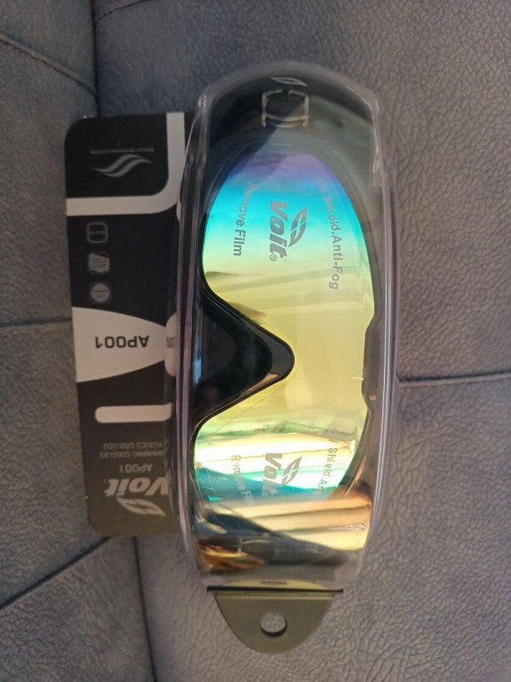 Şeffaf Gri Desenli Bisikletçi Yüzücü Gözlüğü - Görsel 2