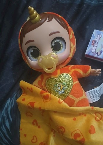 Parlak Altın Unicorn Bebek - Görsel 3