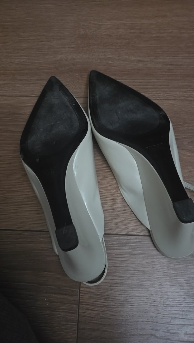 Bej Stiletto Topuklu Kadın Akşam Ayakkabısı - Görsel 4