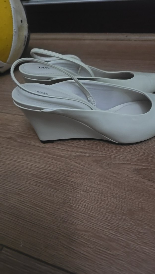 Bej Stiletto Topuklu Kadın Akşam Ayakkabısı - Görsel 2