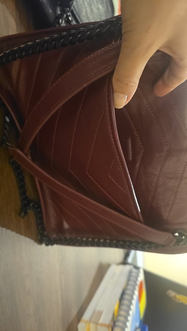 Kahverengi Deri Kadın Çanta - Görsel 5