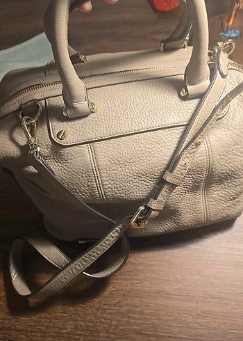 Yılan Desenli Kahverengi Deri Kadın Çanta - Görsel 5