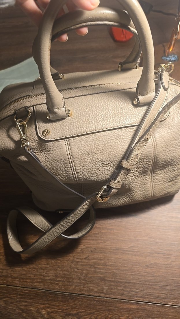 Yılan Desenli Kahverengi Deri Kadın Çanta - Görsel 5