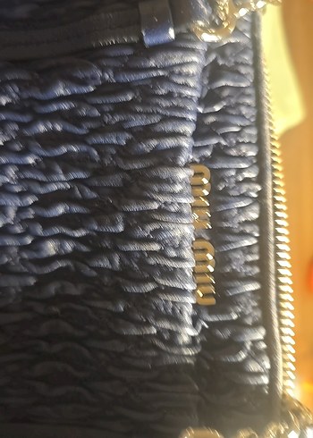 Lacivert Kadın Fermuarlı Günlük Çanta - Görsel 2