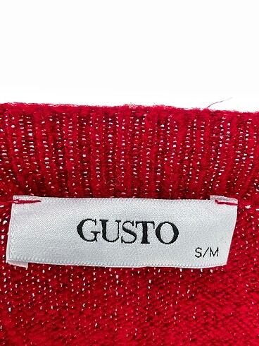 universal Beden kırmızı Renk Gusto Kazak / Triko %70 İndirimli.