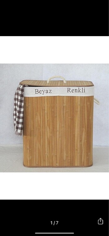 Bambu Kirli sepeti