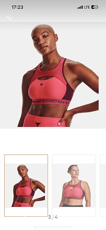 xs Beden Under Armour Spor Sütyeni Etiketli