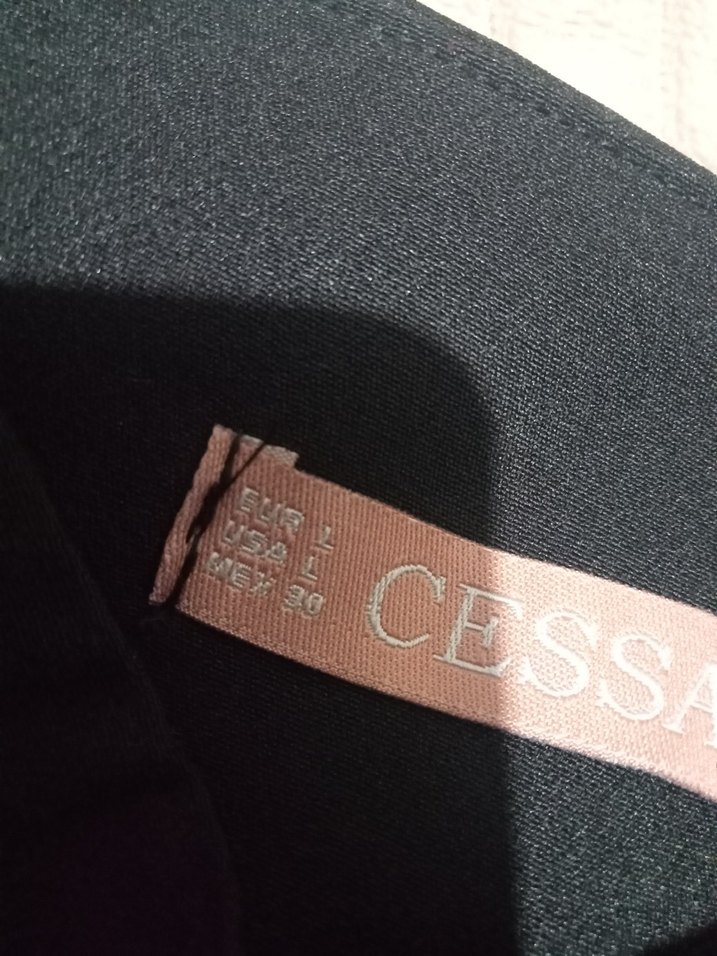 Siyah Kadın Elastik Kemer - Görsel 2