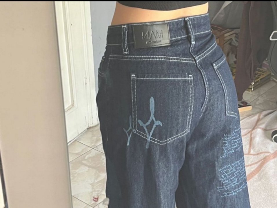 Kadın Jean pantolon - Görsel 4