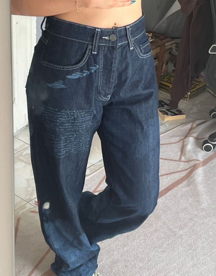 Kadın Jean pantolon - Görsel 3