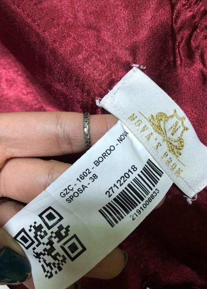 Sırt dekolteli abiye elbise  - Görsel 5