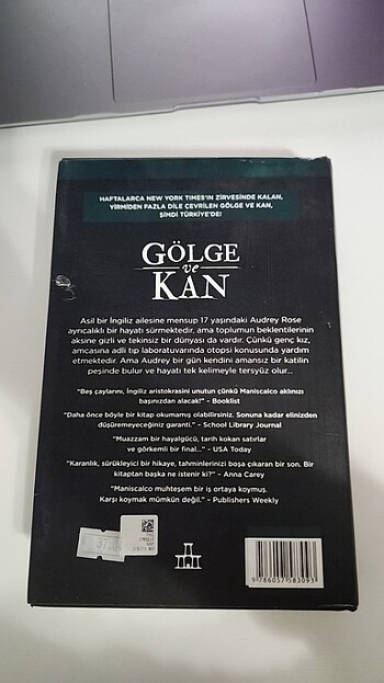 Gölge ve Kan - Kerri Maniscalco
