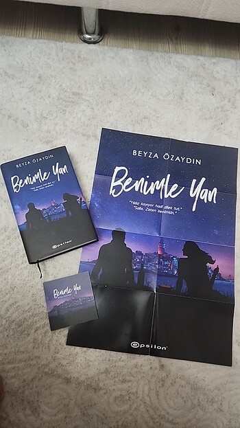 Benimle Yan - Beyza Özaydın (Epsilon Yayınları) posterli