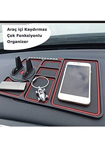 Araç içi organizer telefon tutucu 