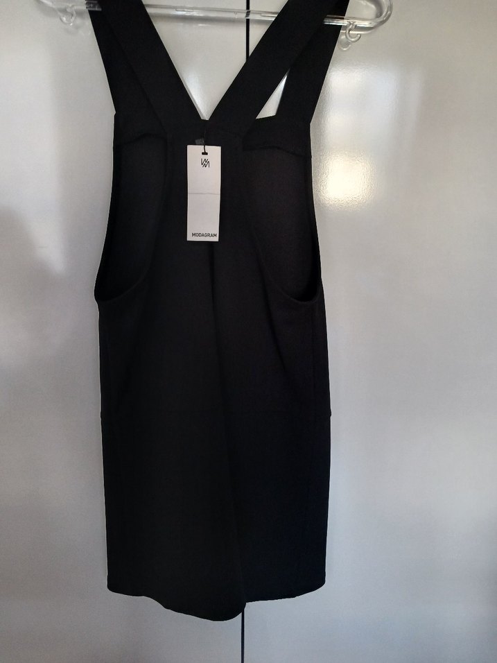 Siyah Kolsuz mini salopr jile - Görsel 2